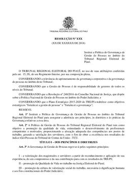 Minuta Institui a Pol de Gov de Gestão de Pessoas no TRE (0595634)